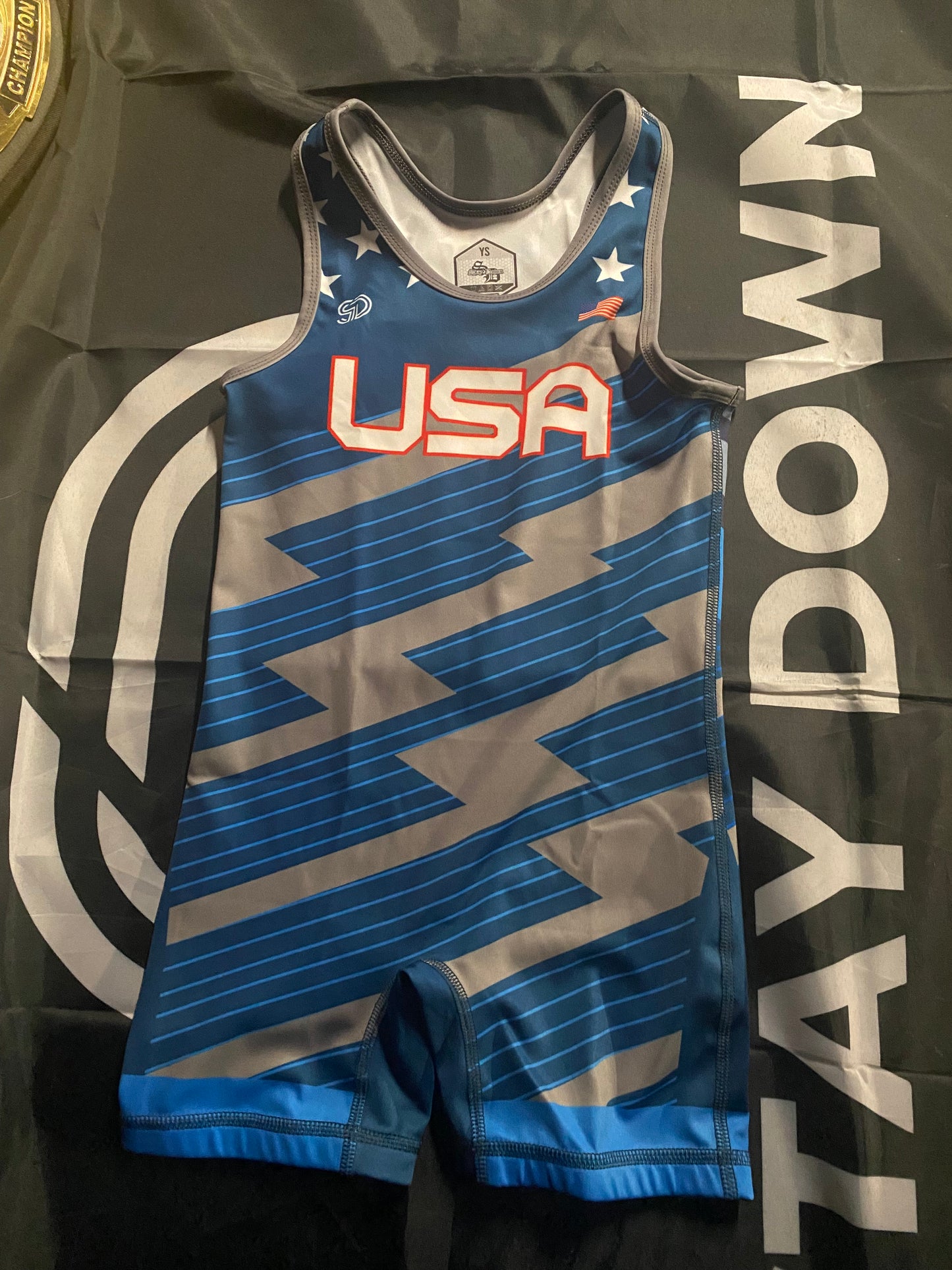 Freestyle wrestling singlet
