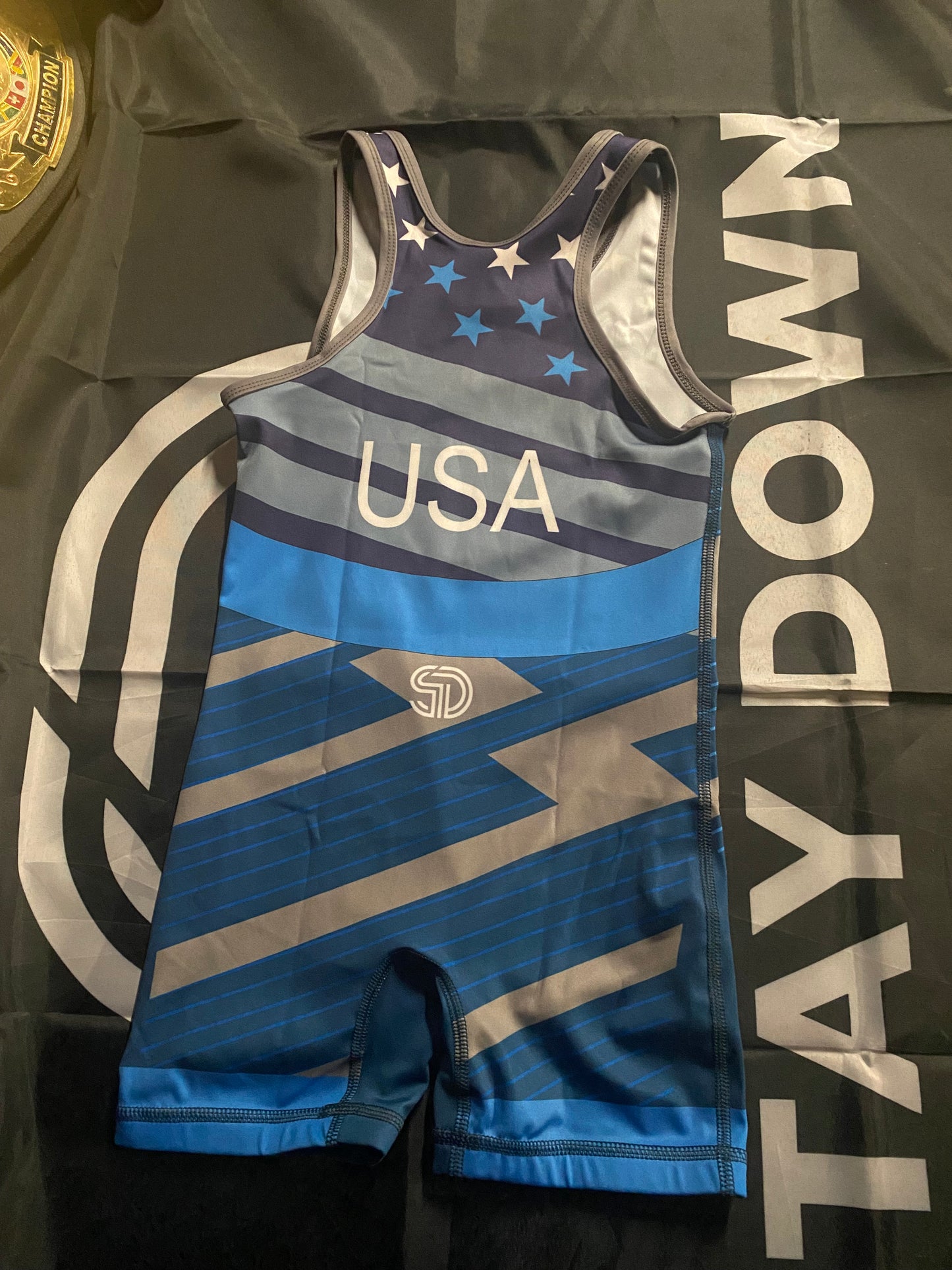 Freestyle wrestling singlet
