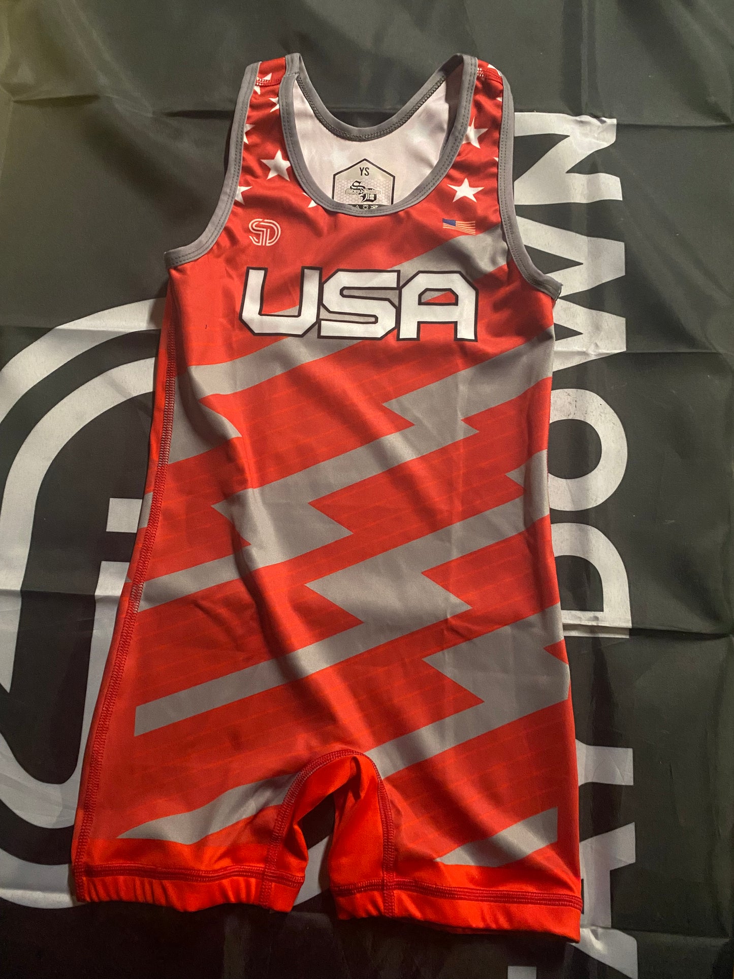 Freestyle wrestling singlet