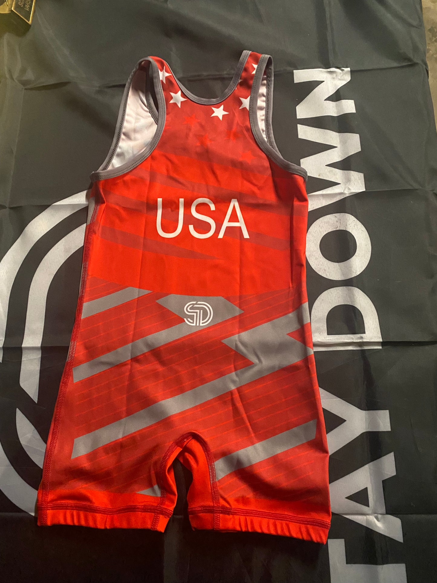 Freestyle wrestling singlet