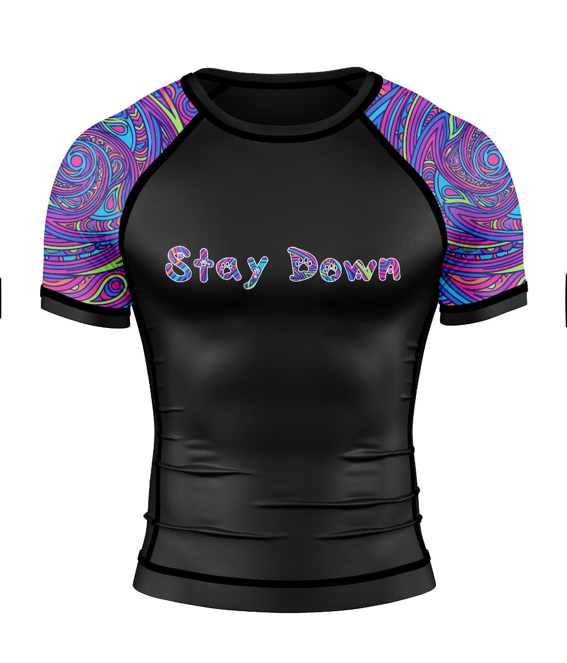 Psychedelic Cat Rashie