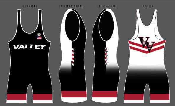 Valley View throwback singlet