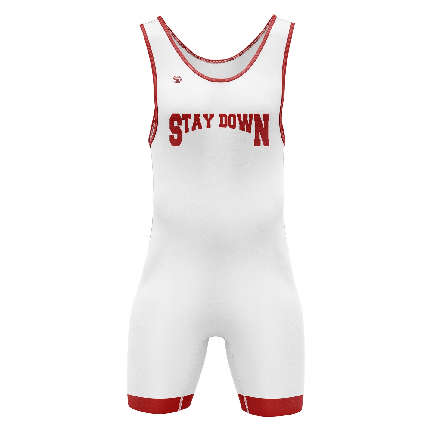 Stay Down College Singlet