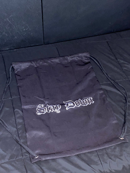 Stay Down Drawstring Bag