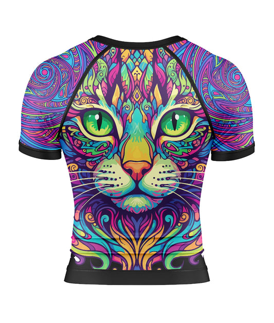 Psychedelic Cat Rashie