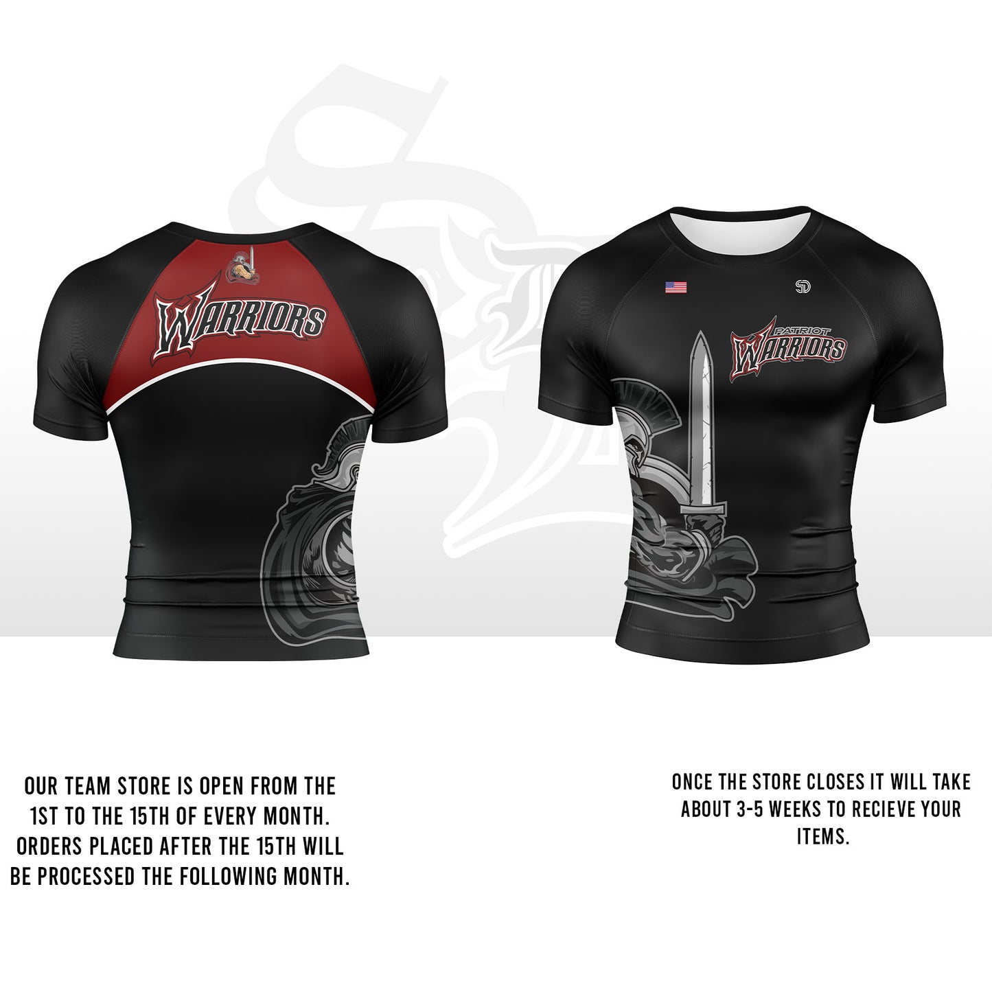 PHS rash guard