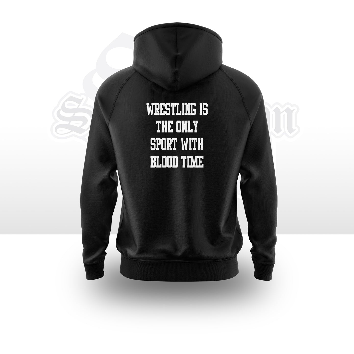 EMBEROIDERED BLOOD TIME HOODIE