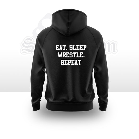 EMBROIDERED STAY DOWN HOODIE