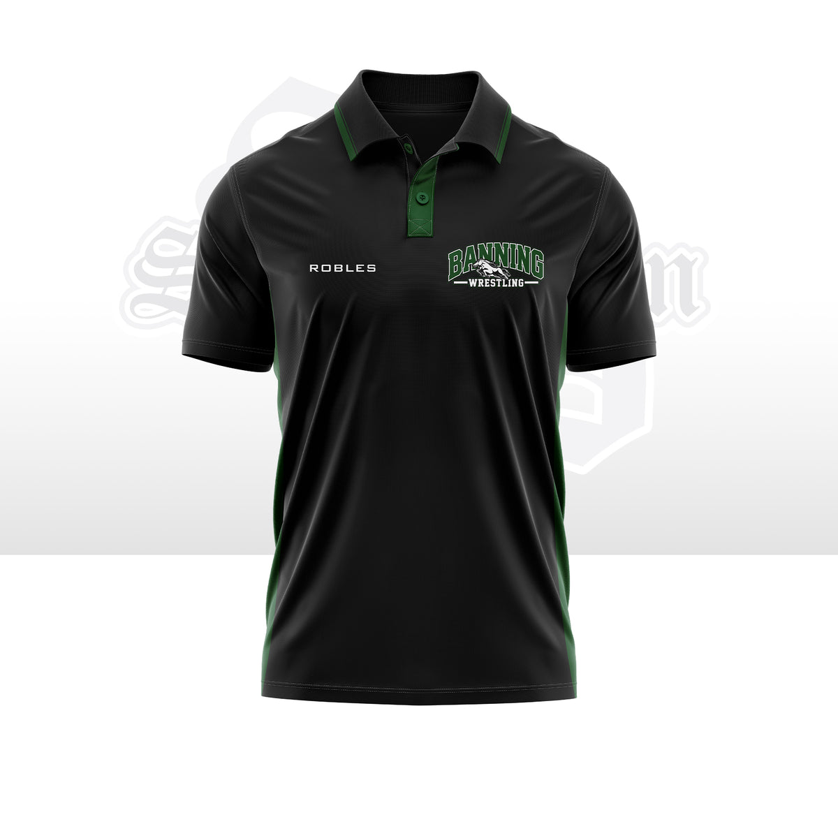 Banning Embroidered Cotton Polo