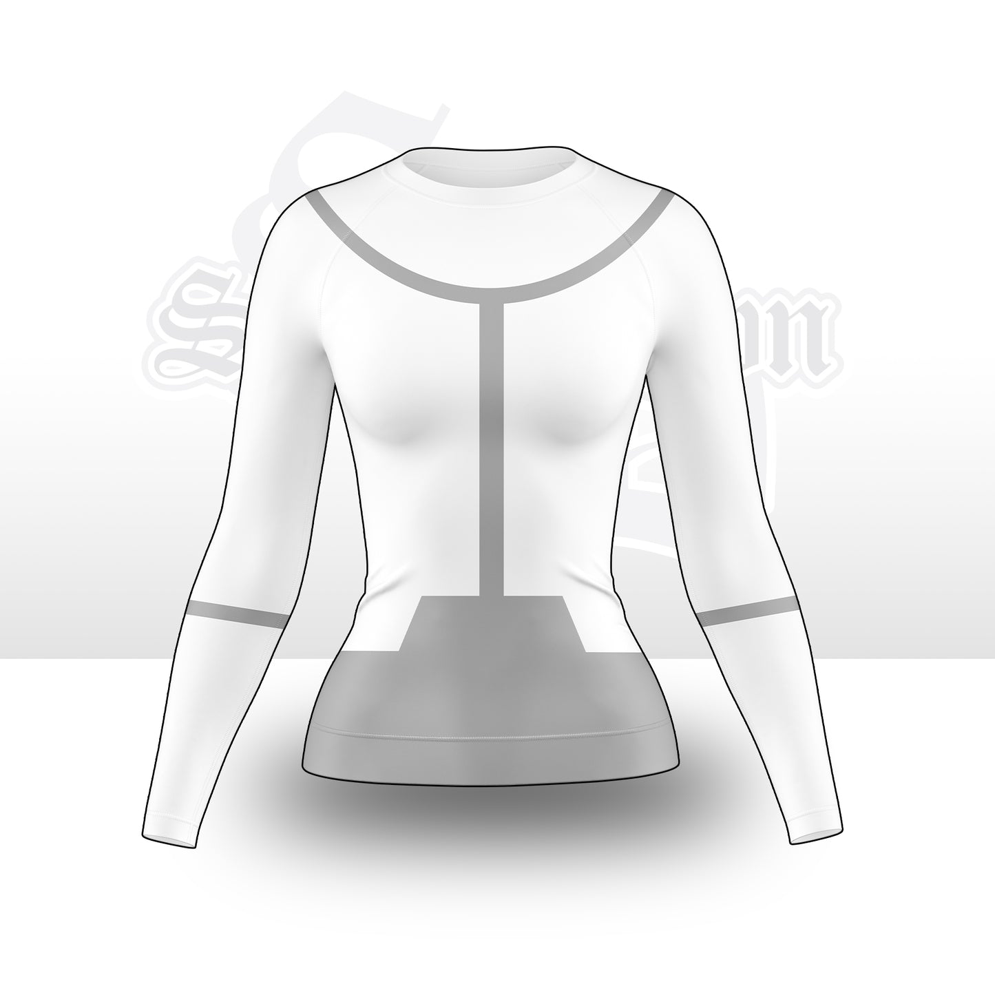 Female Alien Soldier Rash Guard