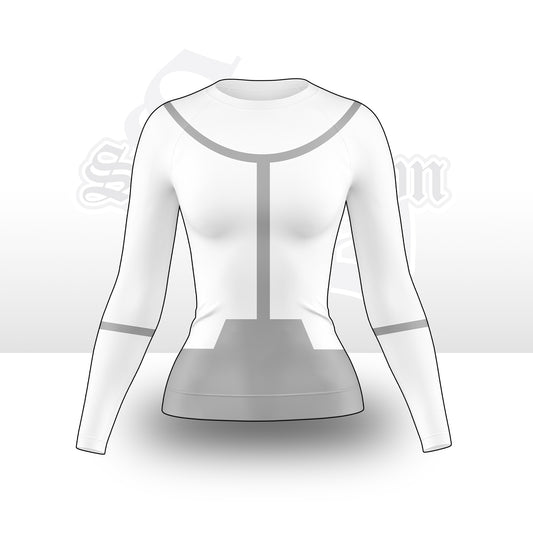 Female Alien Soldier Rash Guard